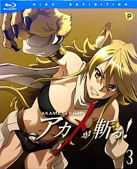 DVD Akame ga Kill  Vol. 3