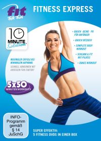 Fit for Fun - 10 Minute Solution: Fitness Express Cover