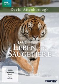 David Attenborough: Das Leben der Säugetiere - Die komplette Serie Cover