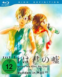 Shigatsu Wa Kimi No Uso - Sekunden in Moll Vol. 2 Ep. 7-11 Cover