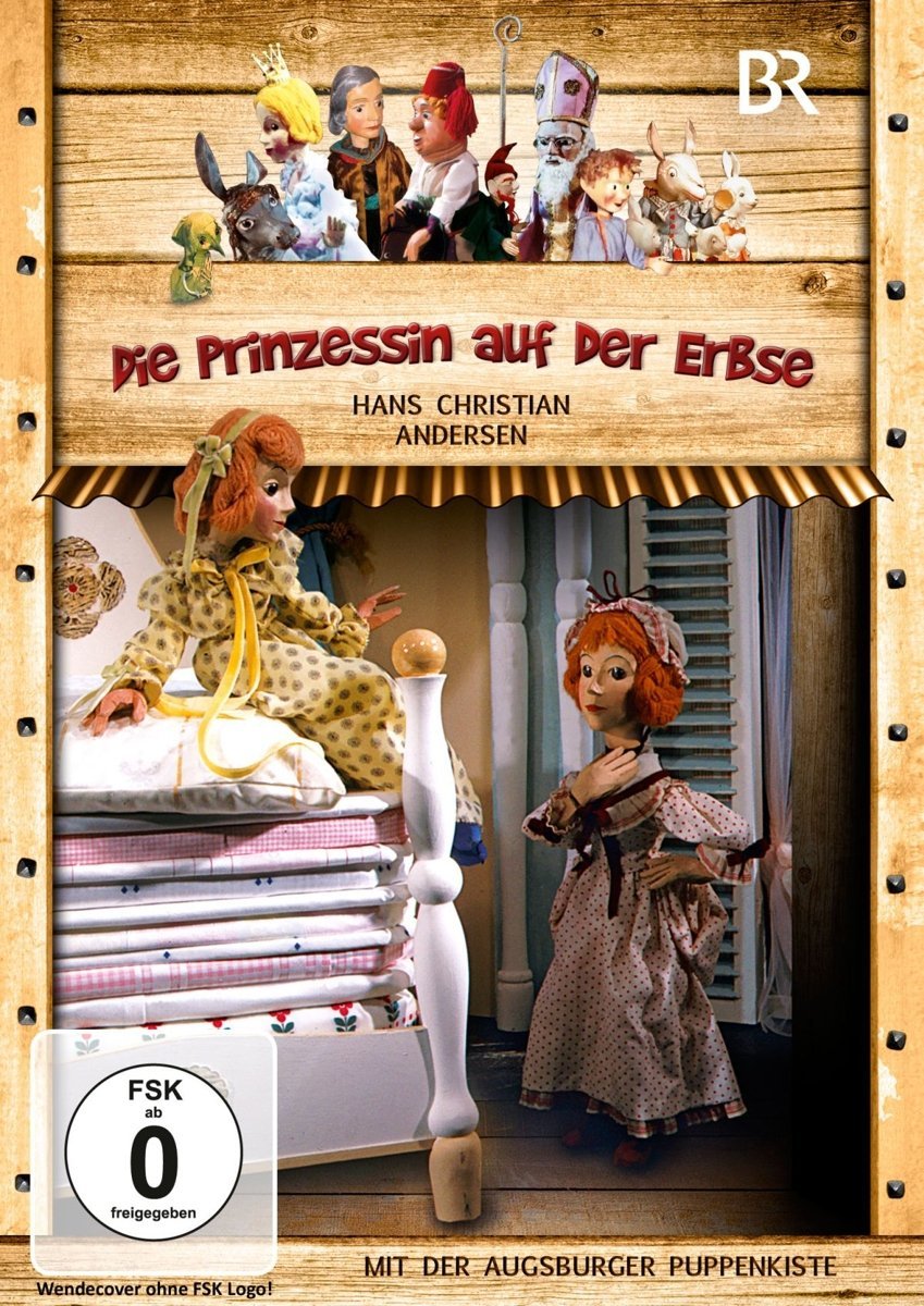 Augsburger Puppenkiste: Die Prinzessin auf der Erbse & Doku Cover