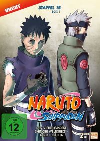 Naruto Shippuden - Der vierte große Shinobi Weltkrieg - Obito Uchiha - Staffel 18.1: Episode 593-602 Cover