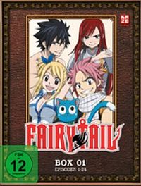 DVD Fairy Tail - Box 1 (Episoden 1-24)