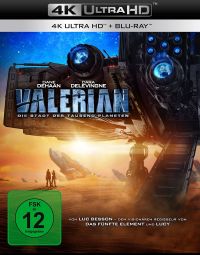 DVD Valerian - Die Stadt der tausend Planeten