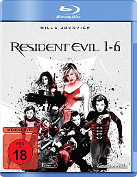 DVD Resident Evil 1-6