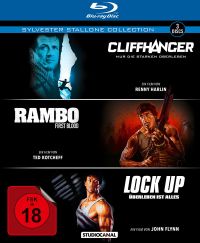 DVD Silvester Stallone Collection: Cliffhanger  Nur die Starken berleben / Rambo  First Blood / Lock 