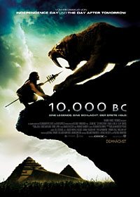 10.000 B.C. Cover