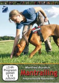 Mantrailing: Anspruchsvolle Nasenarbeit fr Hunde Cover