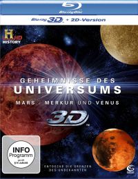 DVD Geheimnisse des Universums  Mars und Merkur/Venus