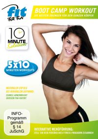 Fit for Fun - 10 Minute Solution: Boot Camp Workout  Cover