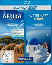 DVD Afrika aus der Luft/Mittelmeertrume [3D Blu-ray]