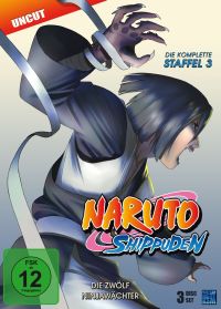 Naruto Shippuden, Staffel 3: Die Zwölf Ninjawächter Cover