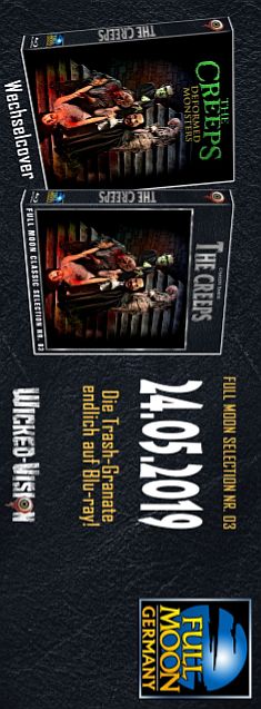 THE CREEPS die Nummer 3 der neuen Full Moon Classic Selection-Reihe an 24. Mai im Handel
