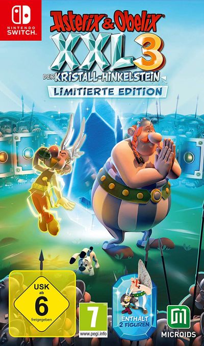 "Asterix & Obelix XXL3 - Der Kristall-Hinkelstein" aus dem Hause Astraon (Nintendo Switch)