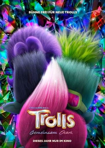 Neuer Trailer zu TROLLS - GEMEINSAM STARK (Kinostart: 19.10.2023)