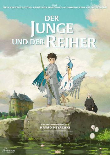 "DER JUNGE UND DER REIHER" Kinostsart: 4. Januar 2024 im Verleih von Wild Bunch Germany